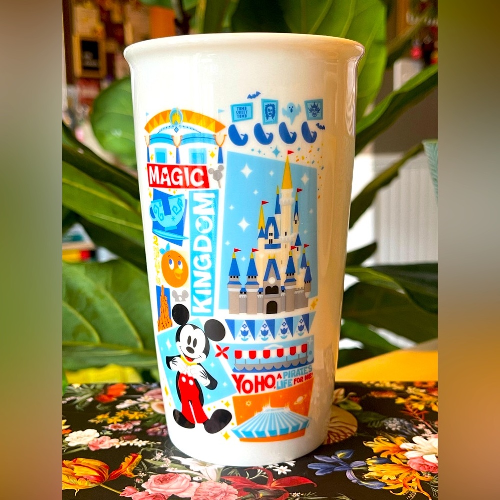 Starbucks Disney Magic Kingdom Ceramic Mug